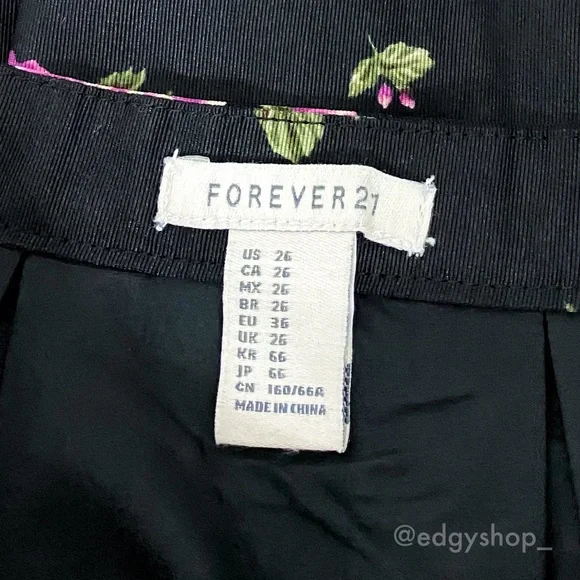 Forever 21 | Floral Pleated Tulle Mini Skirt - Picture 5 of 6